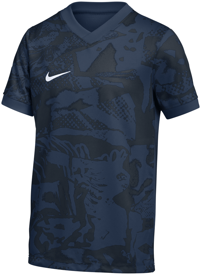 Nike Fussball Trikot Precision VII, 122-128, marine/weiß