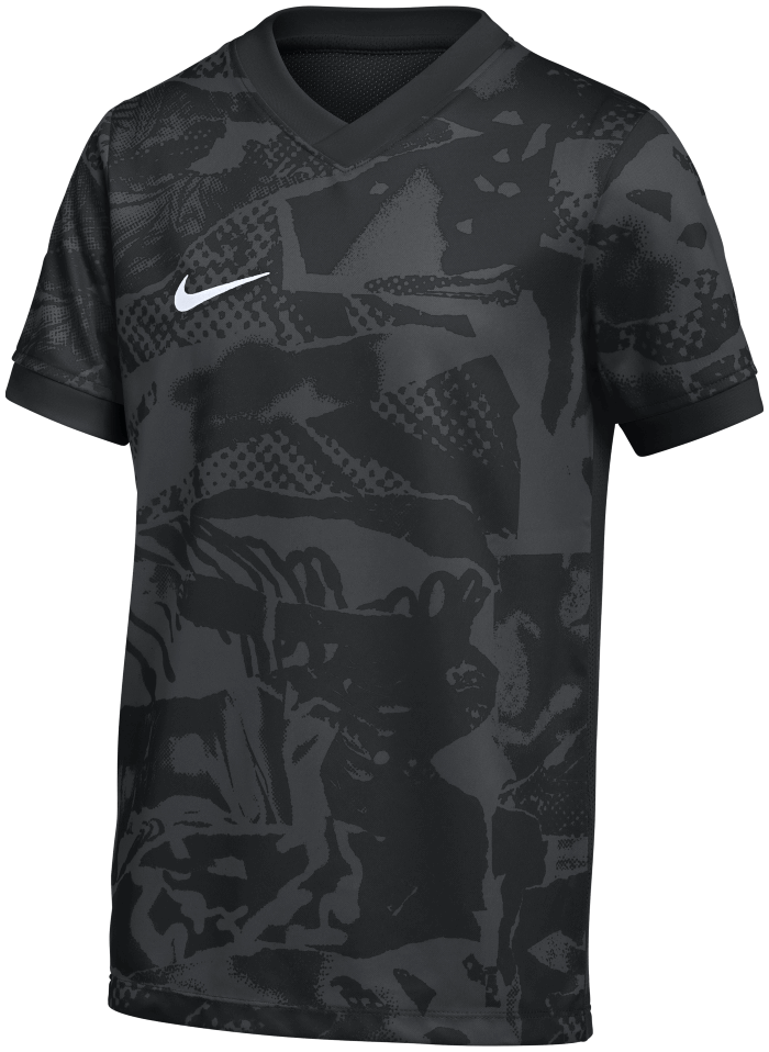 Nike Fussball Trikot Precision VII, 122-128, schwarz/weiß