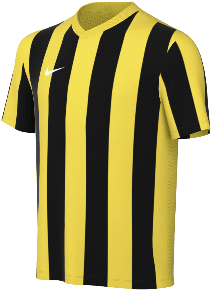Nike Fussball Trikot Striped Division V, 122-128, gelb/schwarz/weiß