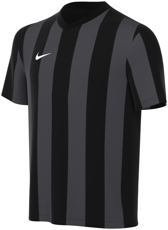 Nike Fussball Trikot Striped Division V, 122-128, schwarz/weiß
