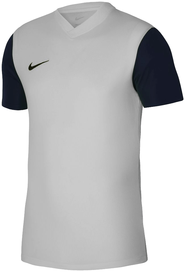 Nike Fussball Trikot Tiempo Premier II, 164, grau/schwarz