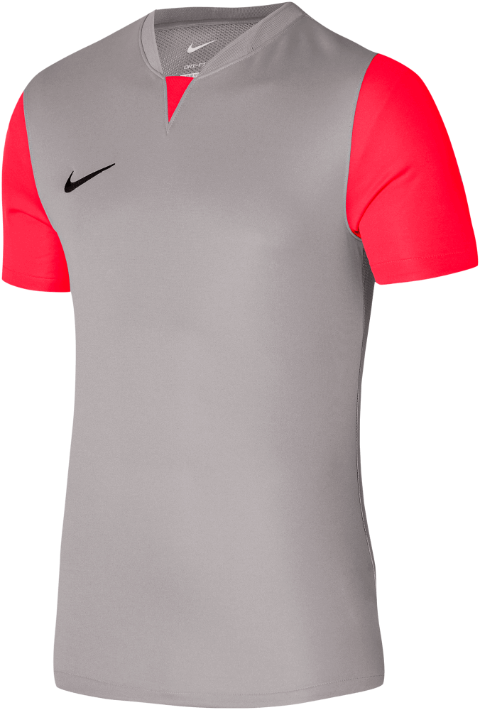 Nike Fussball Trikot Trophy V, 164, grau/rot