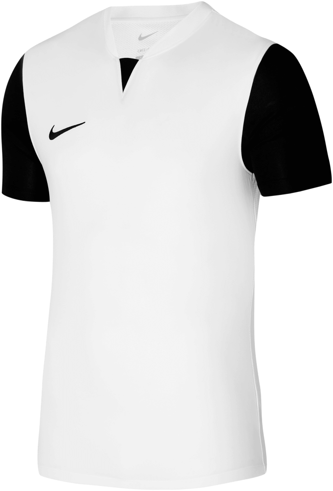 Nike Fussball Trikot Trophy V, 164, weiß/schwarz