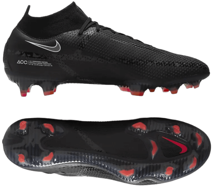 Nike Fussballschuh Phantom GT2 Dynamic Fit Elite FG schwarz rot