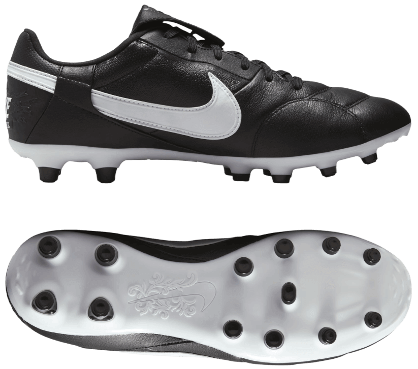 Nike Fussballschuh Premier 3 FG schwarz weiß