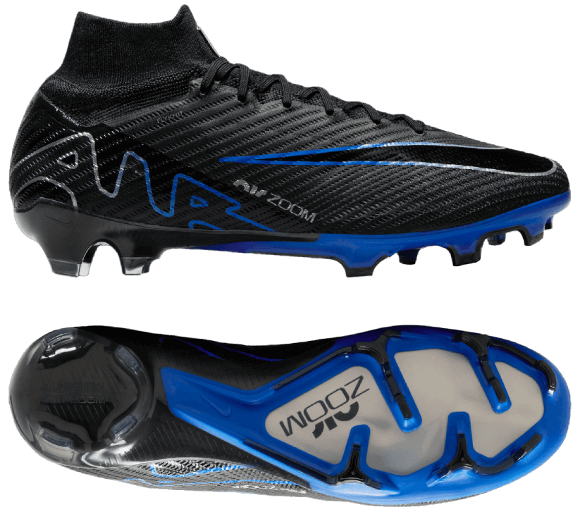 Nike fußballschuhe top weiß blau