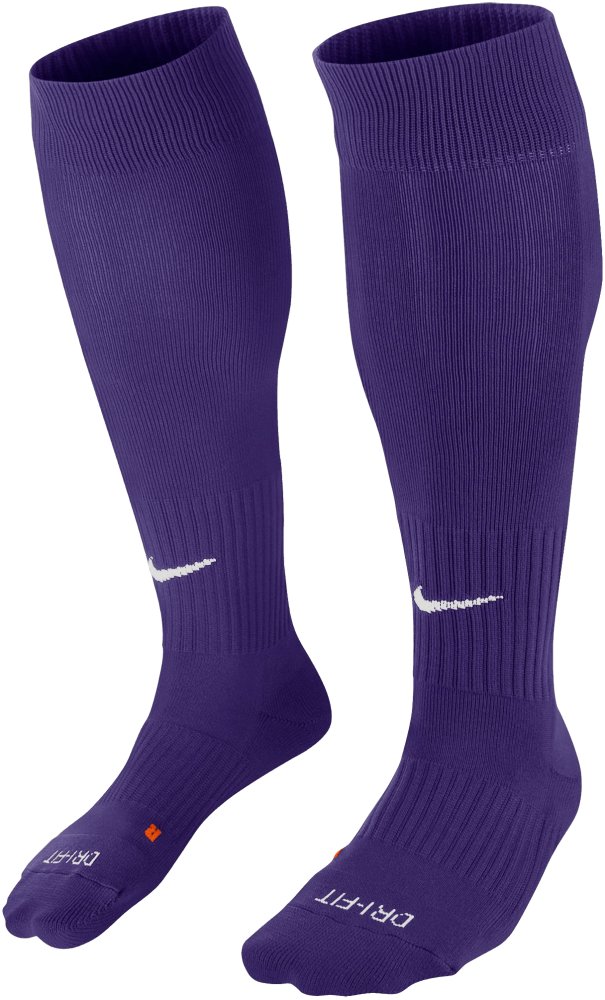 Nike Fussballsocken Classic 2, 47-50, lila/weiß