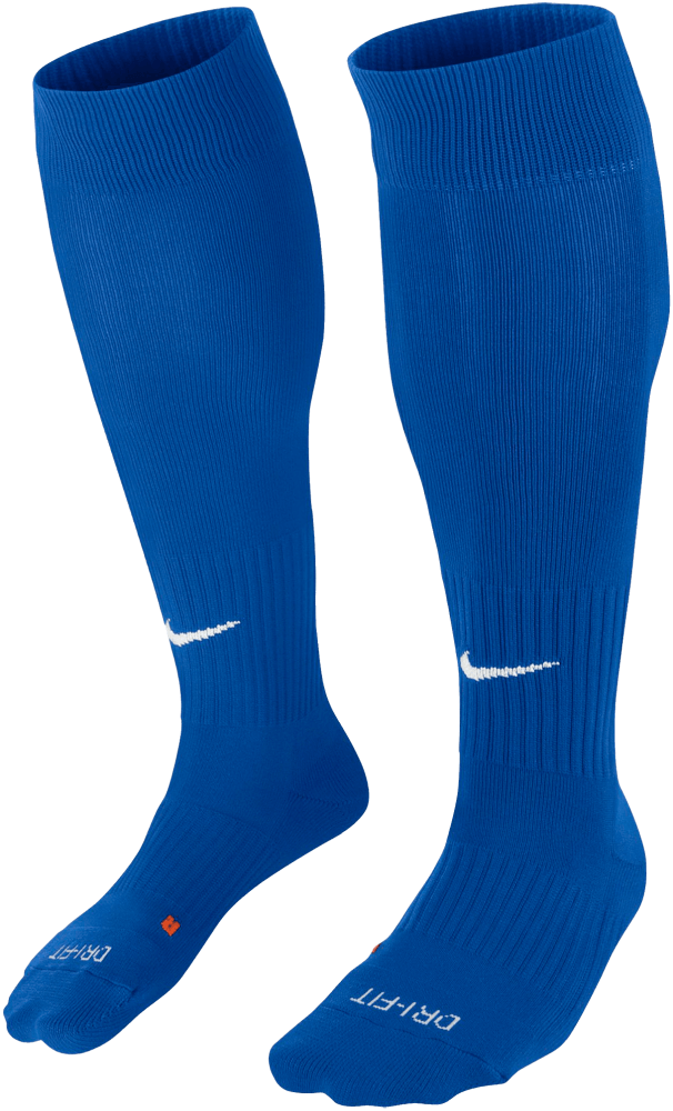 Nike Fussballsocken Classic 2, 47-50, blau/weiß