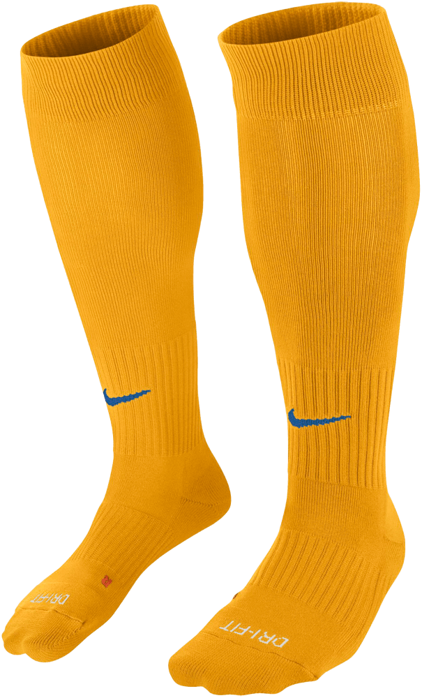 Nike Fussballsocken Classic 2, 47-50, gelb/blau