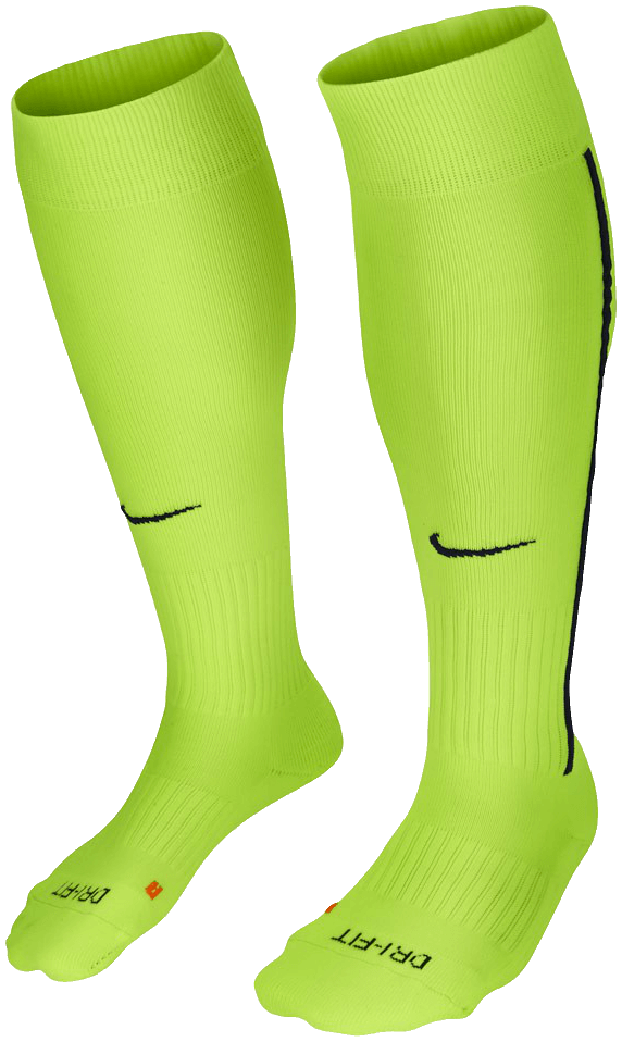 Nike Fussballsocken Vapor 3, 43-46, neongelb/schwarz