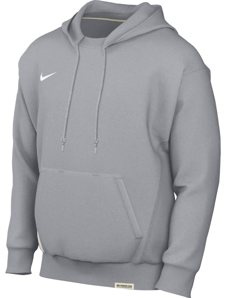 Nike Hoodie Standard Issue, 2XL, grau/weiß