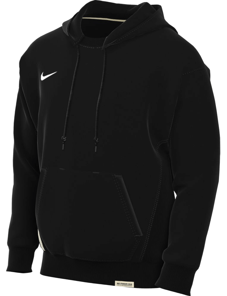 Nike Hoodie Standard Issue, 2XL, schwarz/weiß