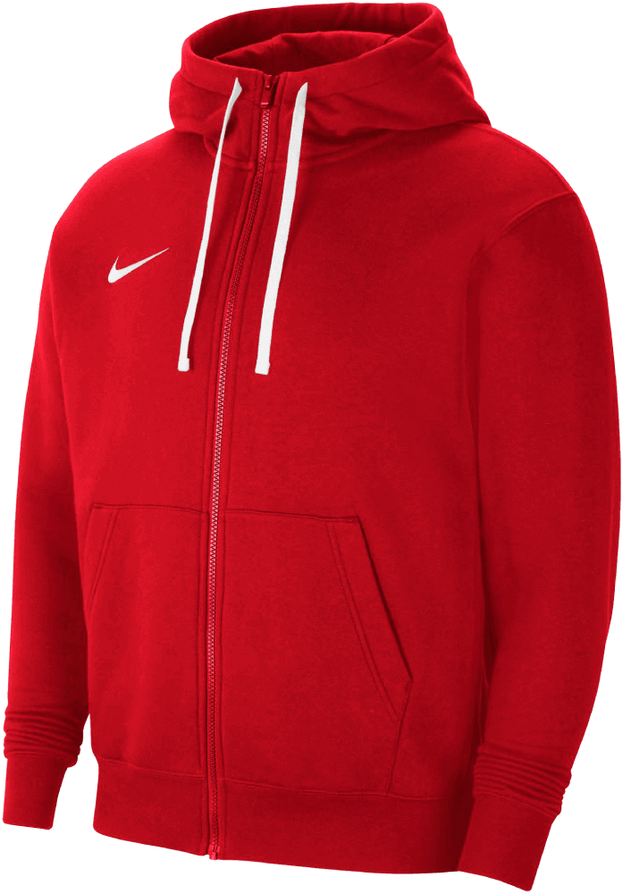 Nike Park 20 Kapuzenjacke Full Zip Hoodie, 3XL, rot/weiß