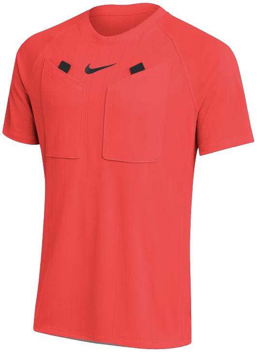 Nike Schiedsrichtertrikot Referee III, 2XL, neonrot/schwarz