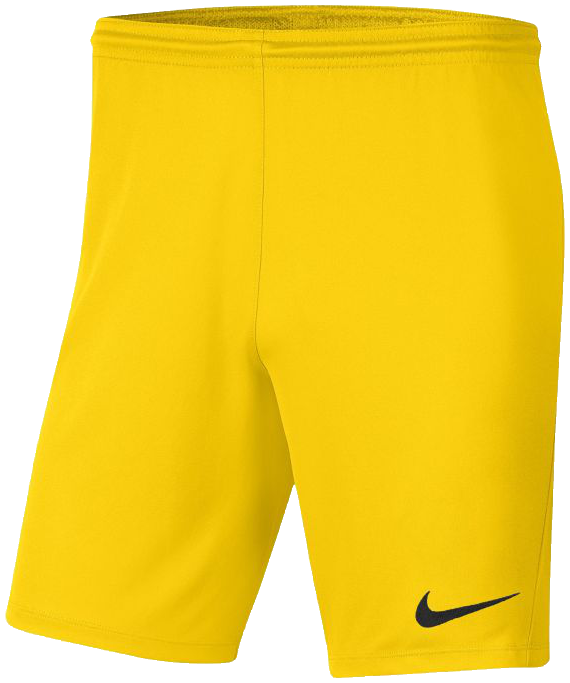 Nike Short Park 3, 2XL, gelb/schwarz