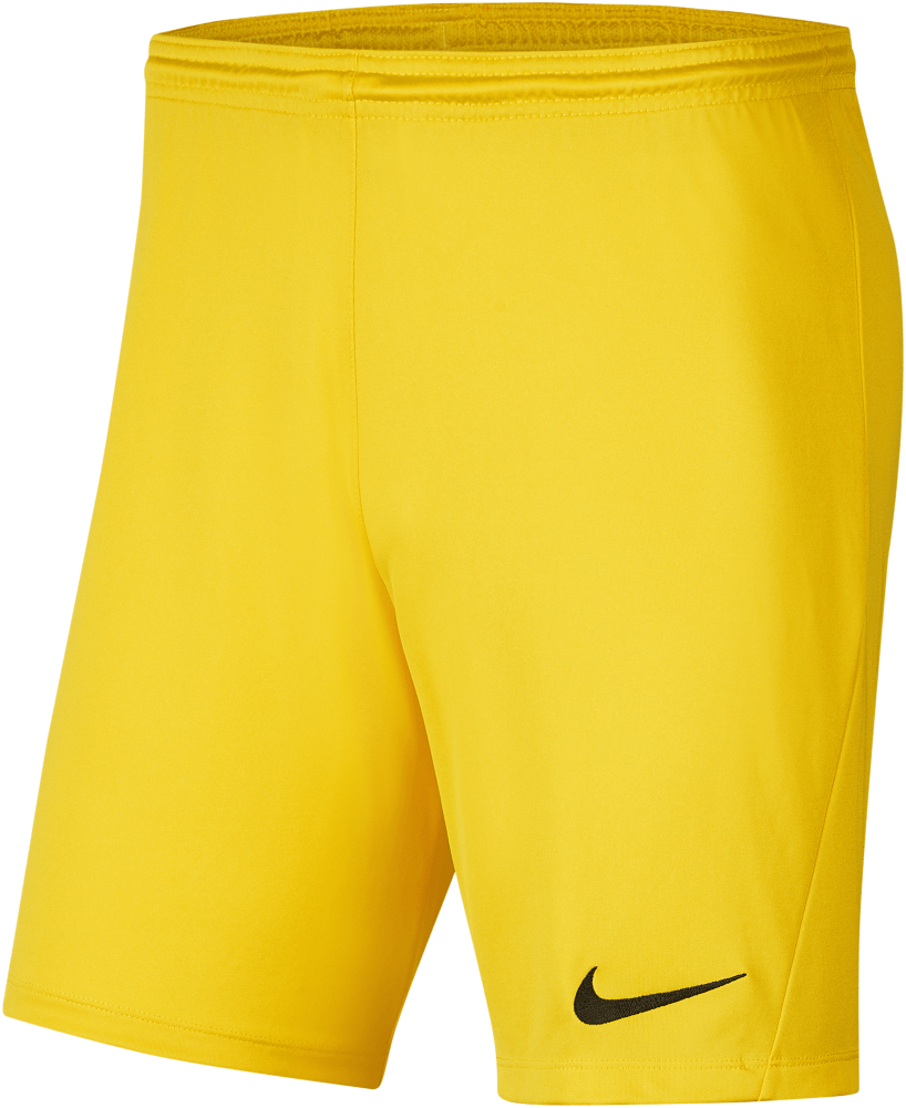 Nike Short Park 3, 164, gelb/anthrazit