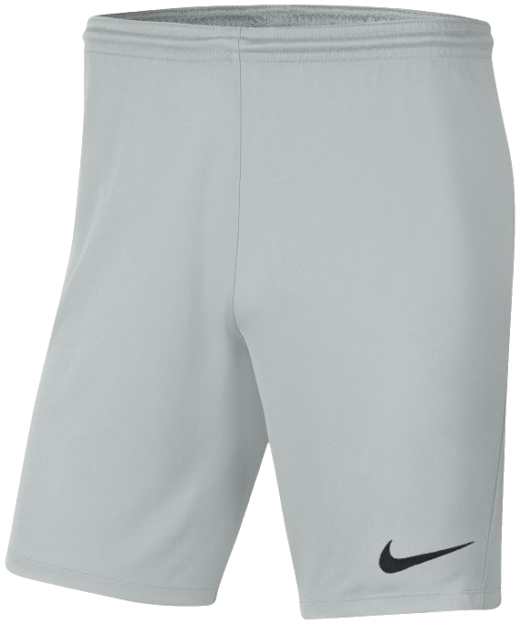 Nike Short Park 3, 2XL, hellgrau/schwarz