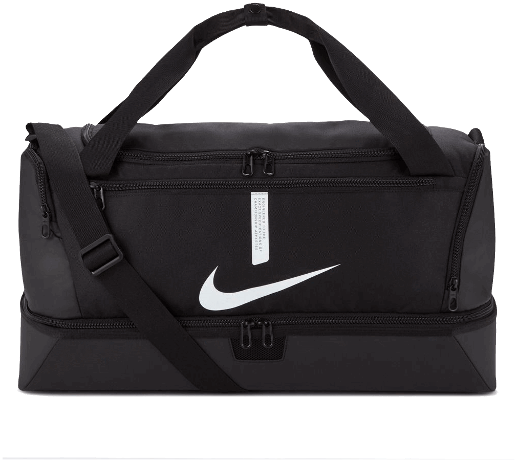 Nike Sporttasche mit Schuhfach Academy Team M, M, schwarz/weiß