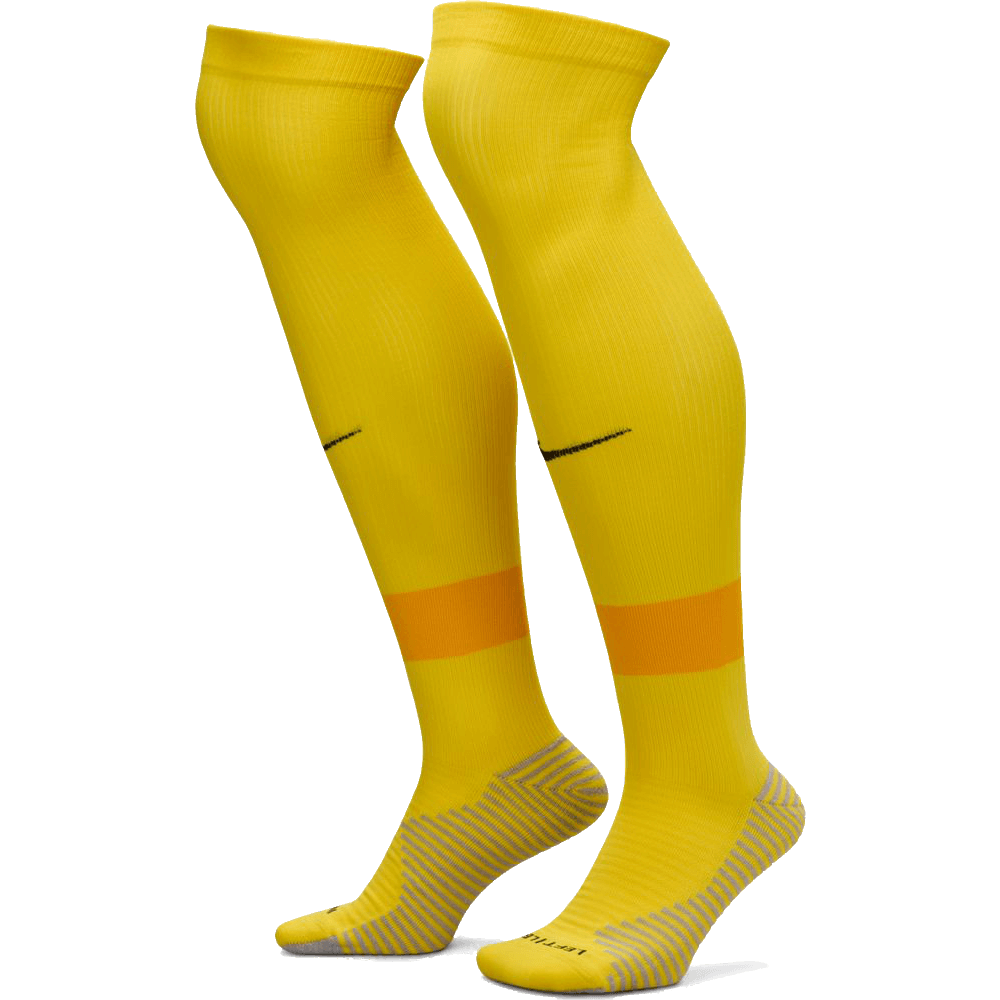 Nike Strike Sockenstutzen, XL, gelb/gold