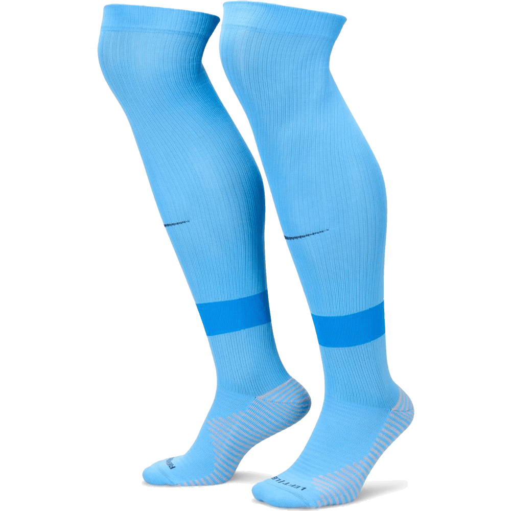 Nike Strike Sockenstutzen, L, blau/hellblau