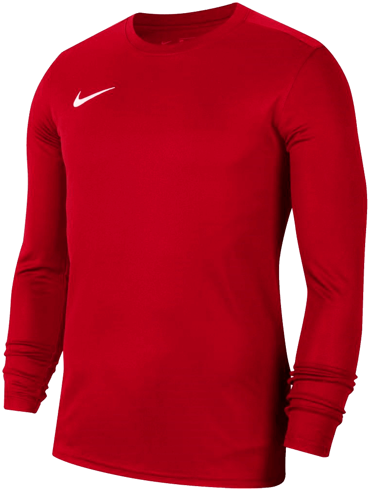 Nike Trikot langarm Park 7, 164, rot/weiß