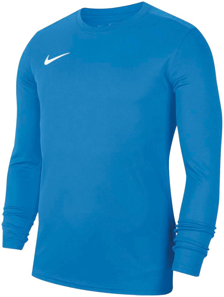 Nike Trikot langarm Park 7, 164, hellblau/schwarz