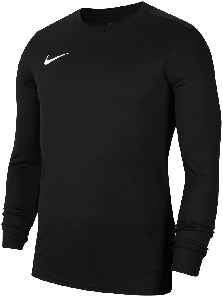 Nike Trikot langarm Park 7, 164, schwarz/weiß