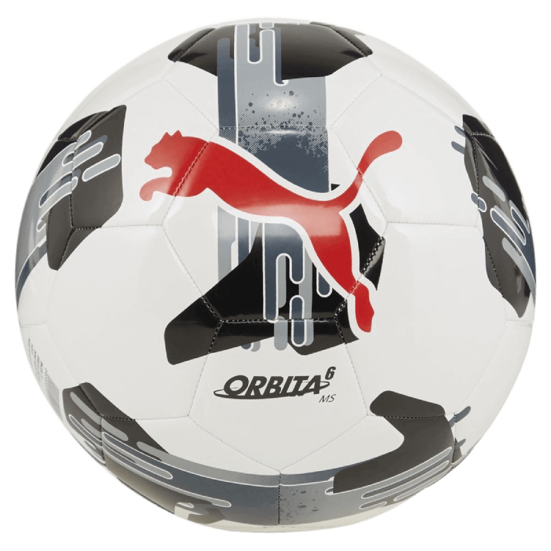 Puma Fussball Grösse 3 290g Orbita 6 MS weiss/grau/rot