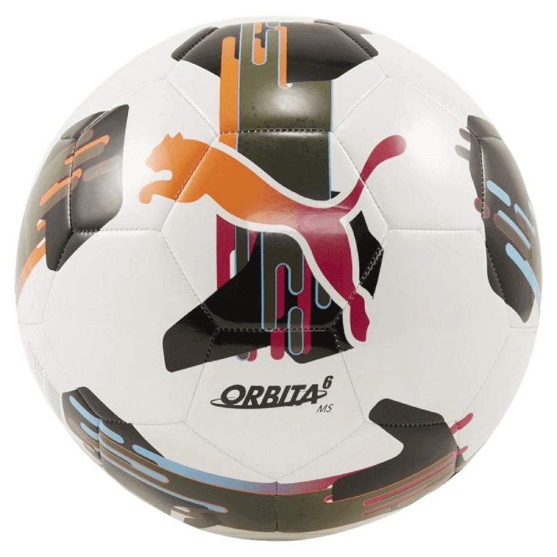 Puma Fussball Grösse 3 290g Orbita 6 MS weiß/rot/orange