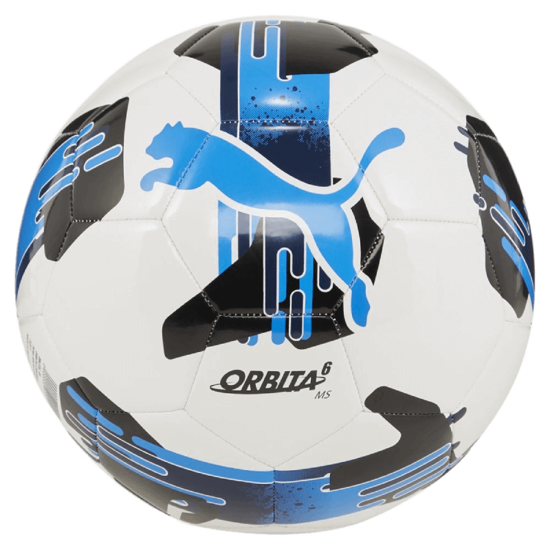 Puma Fussball Grösse 5 Orbita 6 MS weiß/blau/schwarz