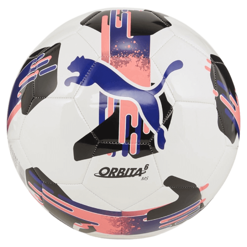 Puma Fussball Grösse 5 Orbita 6 MS weiß/schwarz/blau