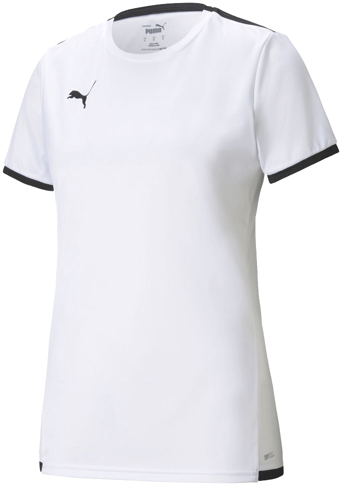 Puma Fussball Trikot Team Liga, XL, weiß/schwarz