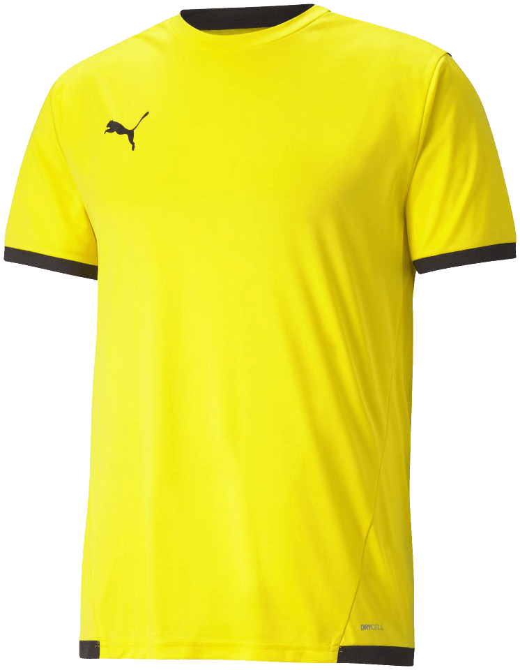 Puma Fussball Trikot Team Liga, XL, gelb/schwarz