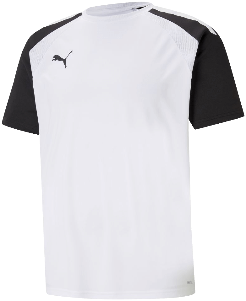 Puma Fussball Trikot Team Pacer, M, weiß/schwarz