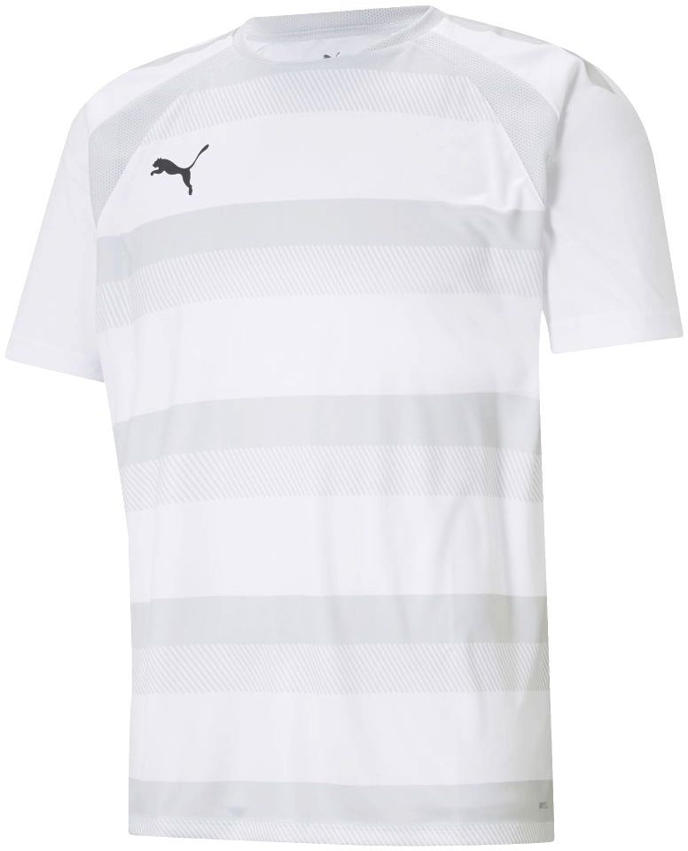 Puma Fussball Trikot Team Vision, 128, weiß/grau
