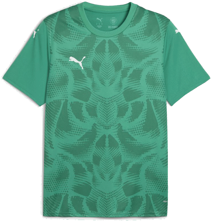 Puma Fussball Trikot teamULTIMATE, 164, grün/weiß