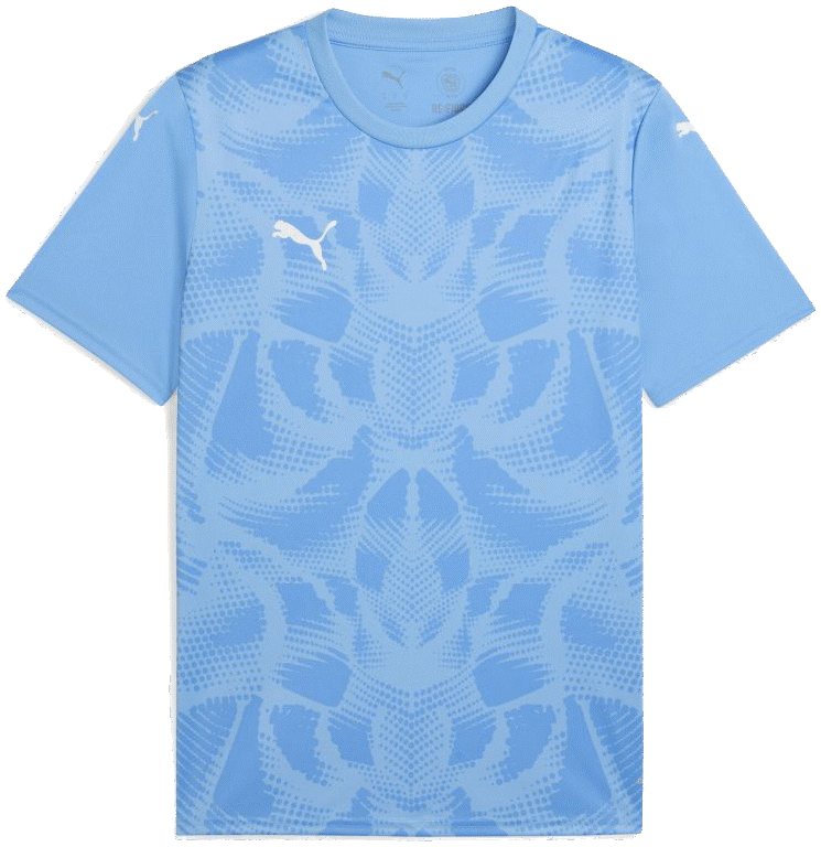 Puma Fussball Trikot teamULTIMATE, 176, hellblau/weiß