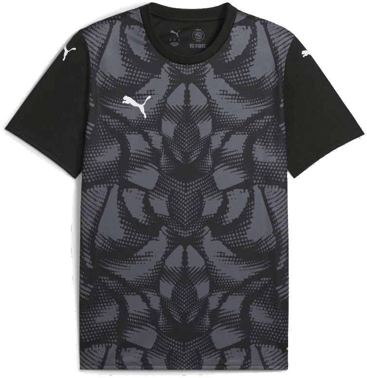 Puma Fussball Trikot teamULTIMATE, 176, schwarz/weiß