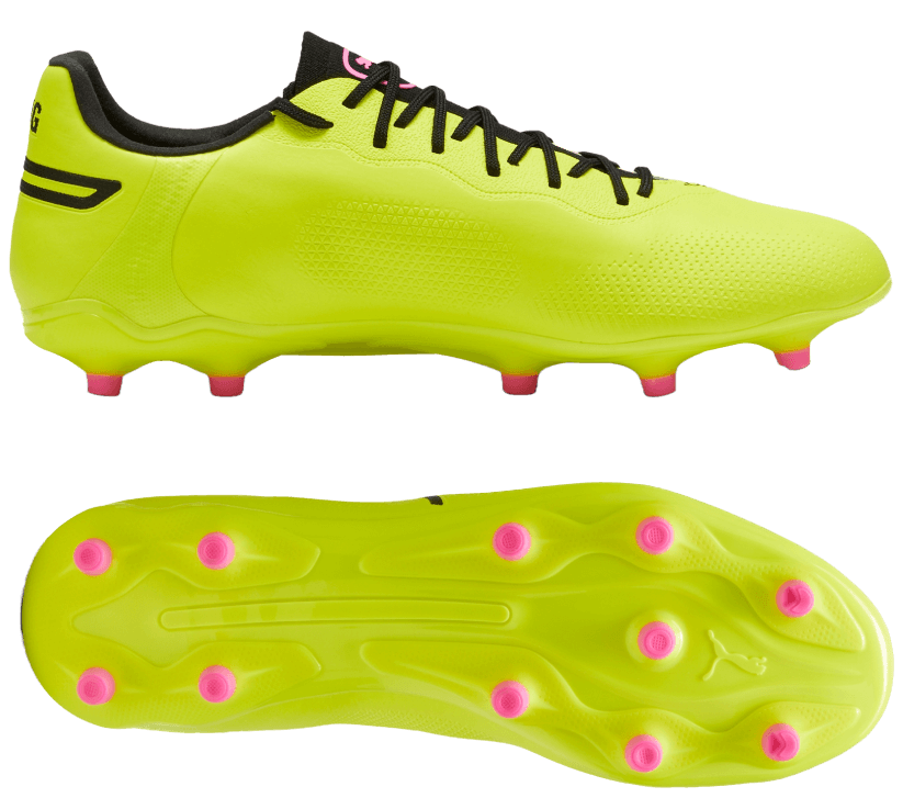 Puma Fussballschuh King Pro FG/AG gelb schwarz