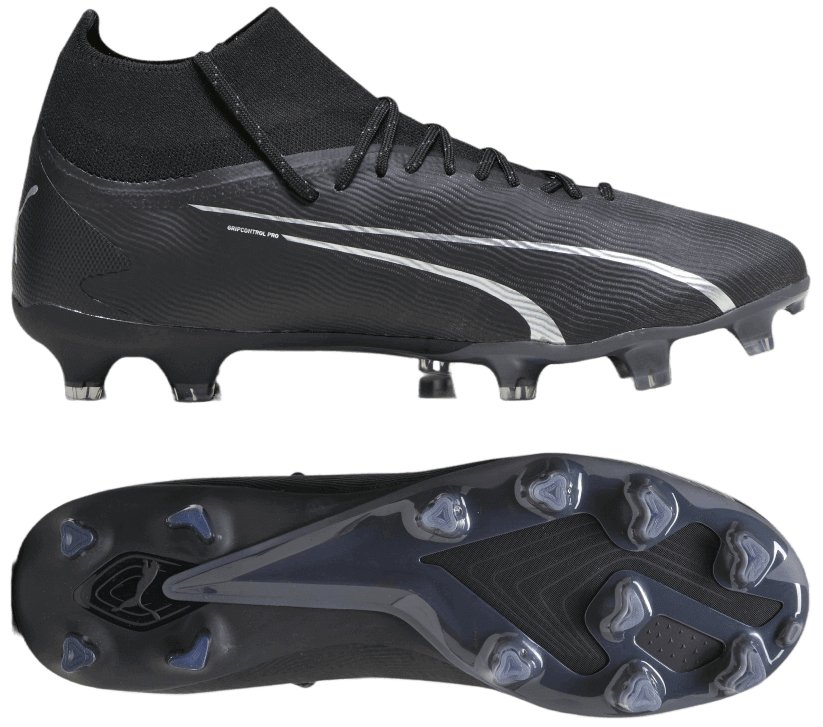 Puma Fußballschuh Ultra Pro FG/AG schwarz grau