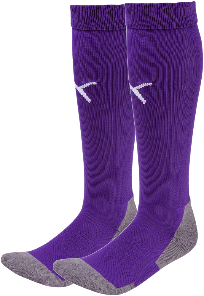 Puma Sockenstutzen Liga Core, 1, lila/weiß