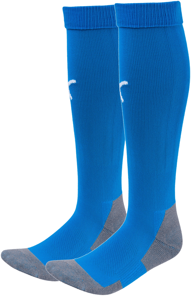 Puma Sockenstutzen Liga Core, 5, blau/weiß