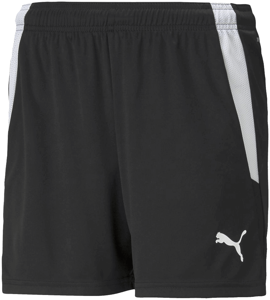 Puma Team Liga Fussballshort, XL, schwarz/weiß