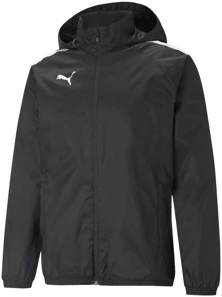 Puma Team Liga Regenjacke, 3XL, schwarz/weiß