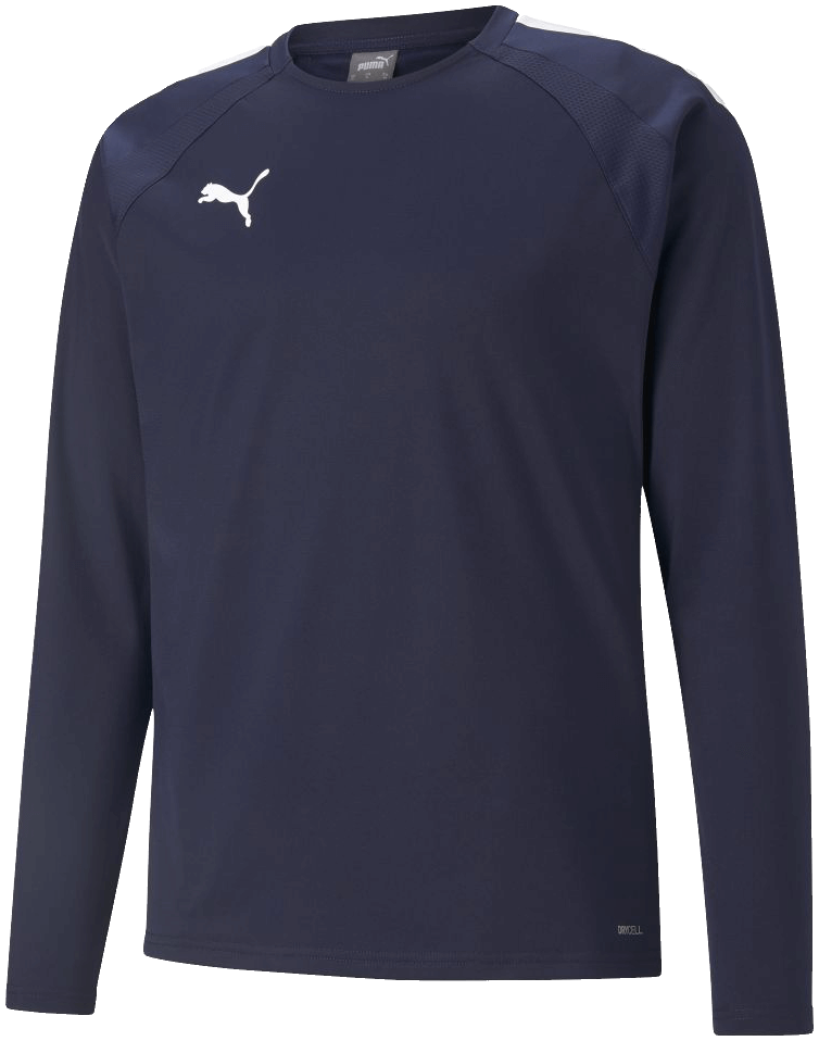 Puma Team Liga Sweatshirt, 176, marine/weiß