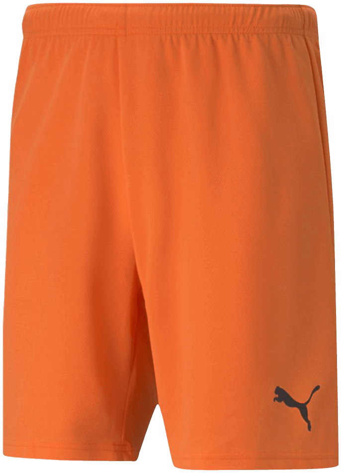 Puma Team Rise Fussballshort Team Rise, XXL, orange/schwarz