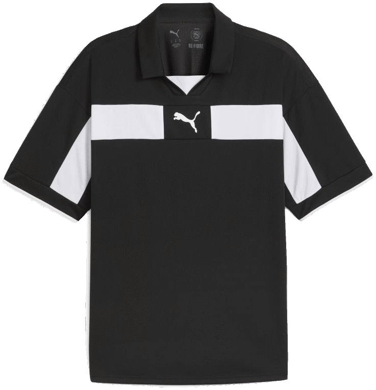 Puma teamClassic Fussball Trikot, 3XL, schwarz/weiß