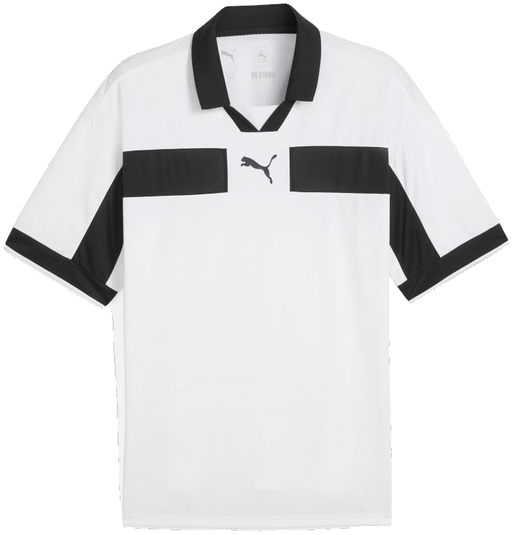 Puma teamClassic Fussball Trikot, 3XL, weiß/schwarz
