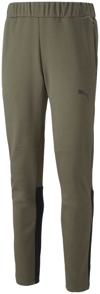 Puma teamCUP Casuals Trainingshose, XXL, grün/schwarz