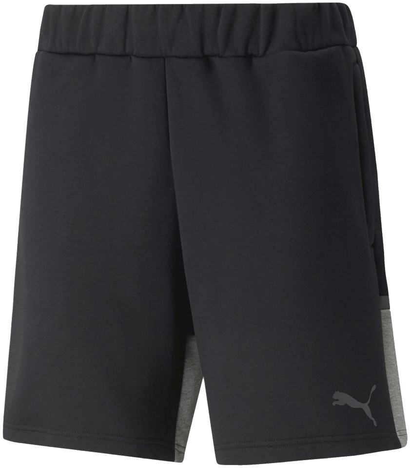 Puma teamCUP Casuals Trainingsshort, XL, schwarz/grau